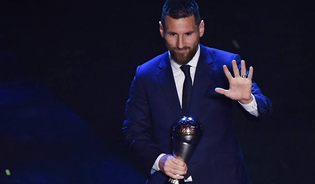 Lionel Messi gana por primera vez el premio The Best