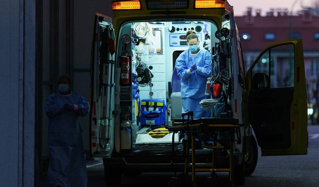 Apredean ambulancias que trasladaban pacientes con coronavirus en España