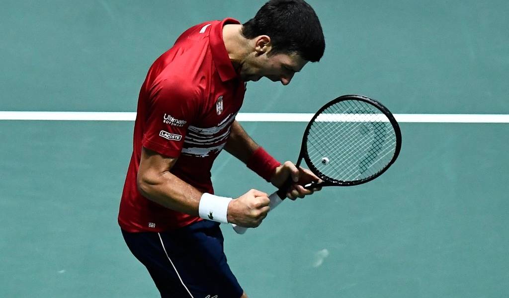 Novak Djokovic iguala serie entre Serbia y Rusia