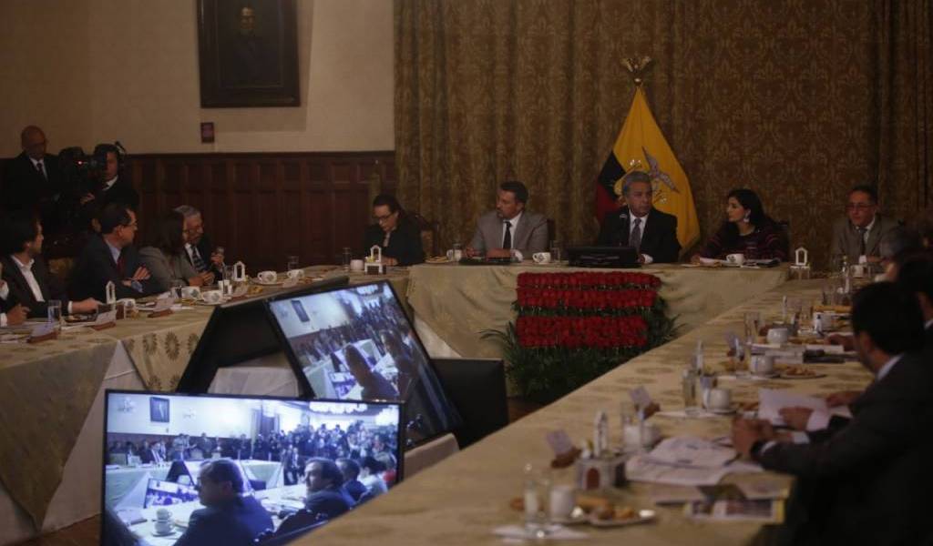 Moreno sobre Glas: "Una persona encarcelada no puede cumplir con la función de vicepresidente"