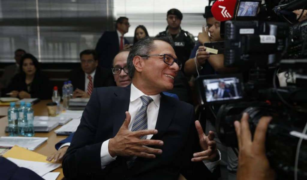 Odebrecht: Jorge Glas agota recurso para apelar su sentencia
