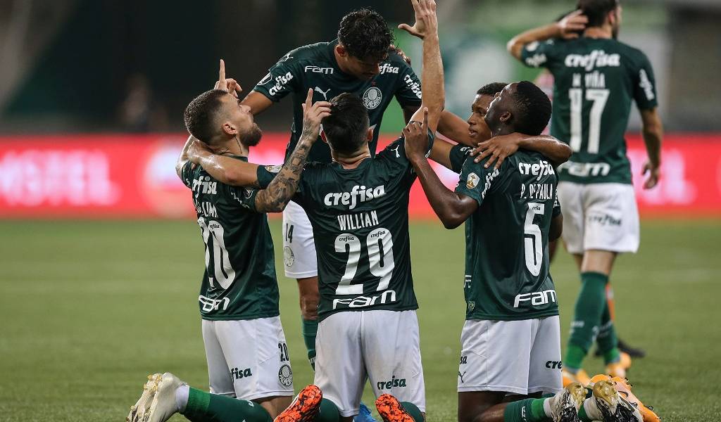 Palmeiras golea 5-0 a Delfín y lo elimina de la Libertadores