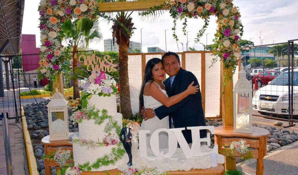 32 parejas se casaron en boda colectiva en Centro de Convenciones
