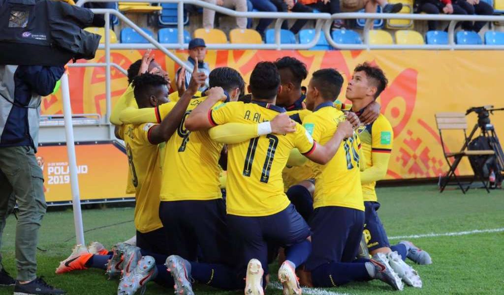 Así festejó la selección ecuatoriana el pase a octavos del Mundial Sub 20