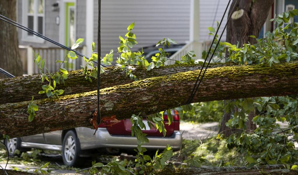 Dorian deja a medio millón de canadienses sin luz