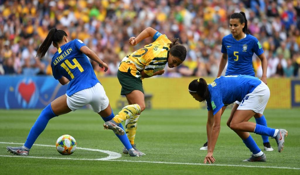 Australia remonta a Brasil en Mundial femenino