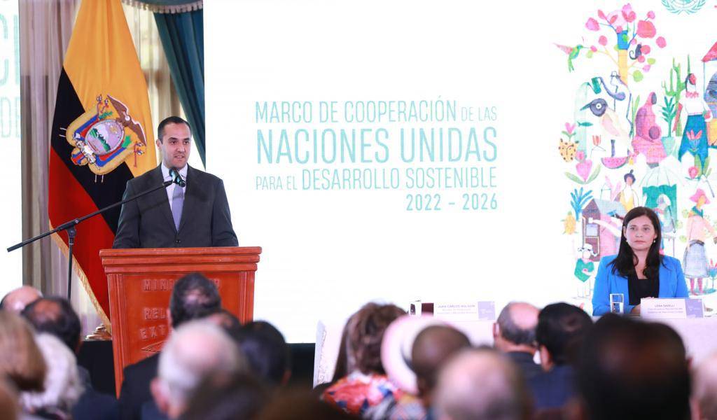 Ecuador firma un Marco de Cooperación con la ONU para el desarrollo sostenible