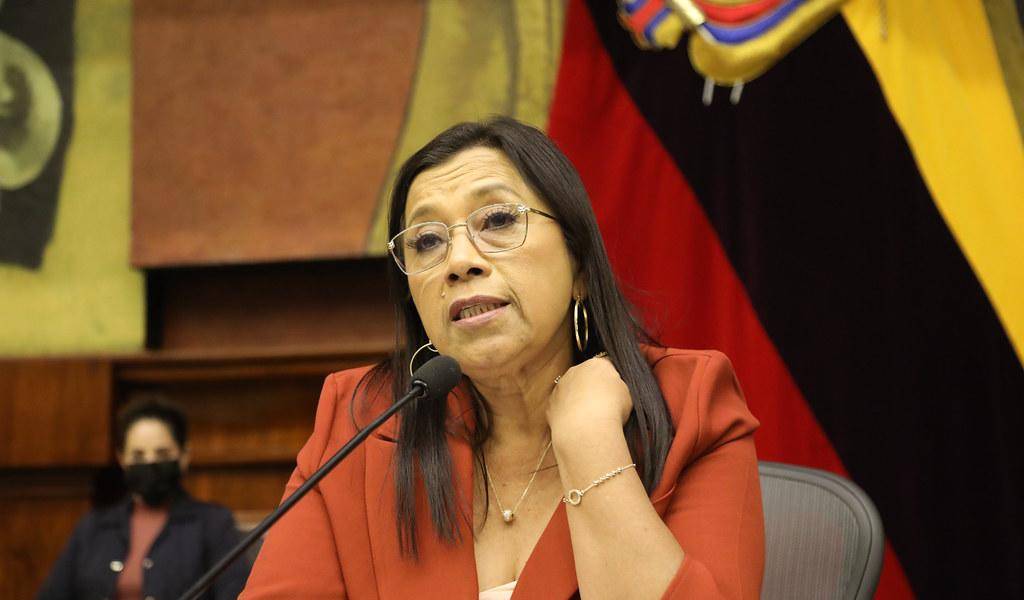 Guadalupe Llori desmintió su renuncia en la Asamblea