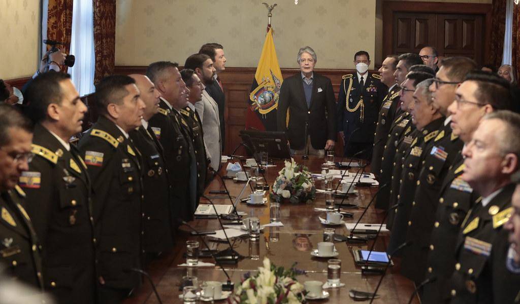 Lasso se reúne con la cúpula policial por temas de seguridad