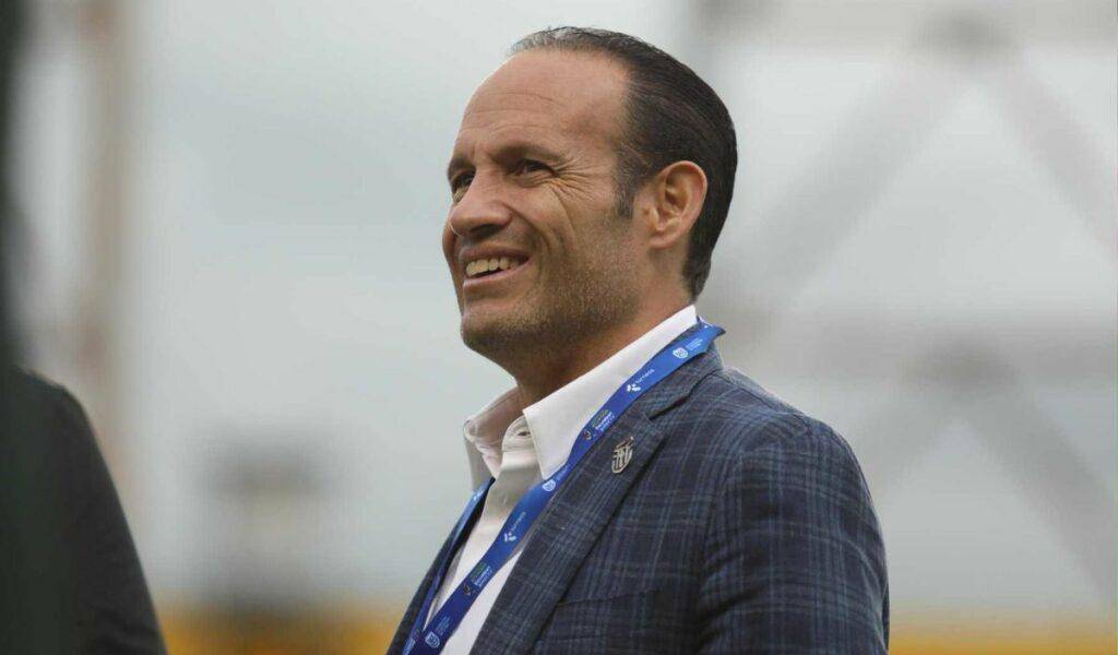 Presidente de la Federación Ecuatoriana de Fútbol, Francisco Egas