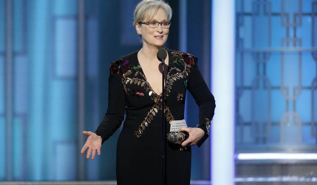 El emotivo discurso de Meryl Streep contra Donald Trump