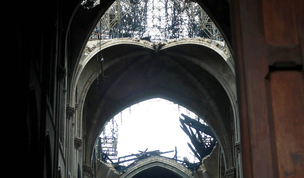Así luce Notre Dame tras el dantesco incendio