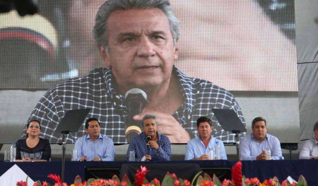 Moreno anunció que se ampliará vía que conecta Santo Domingo con Los Ríos