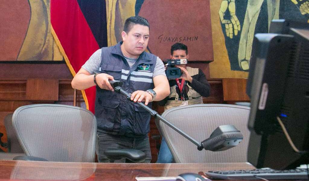 Barrido electrónico en Asamblea por audio de Cabezas