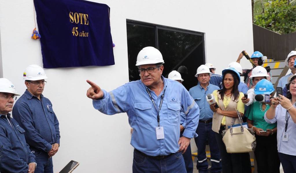 SOTE ha transportado 5 mil millones de barriles de petróleo en 45 años