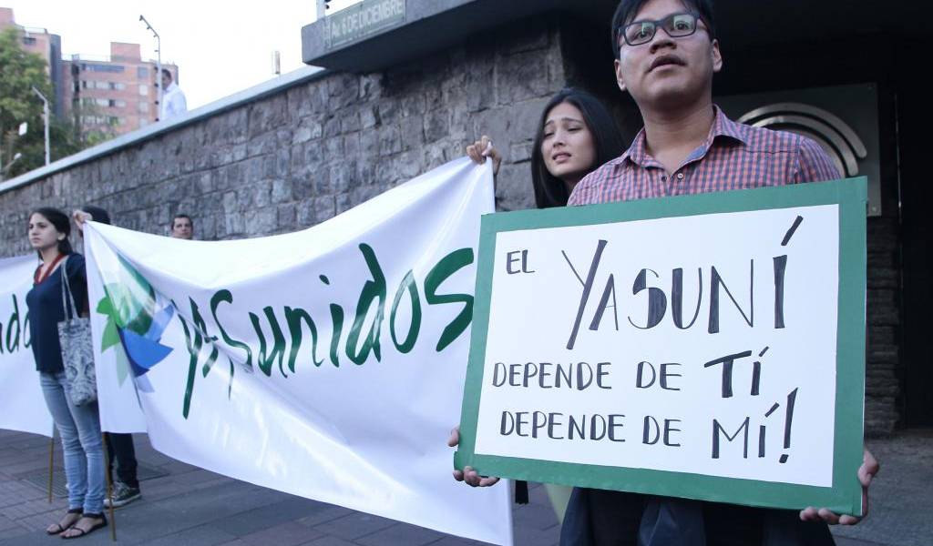 Yasunidos mantiene lucha por evitar explotación del Yasuní