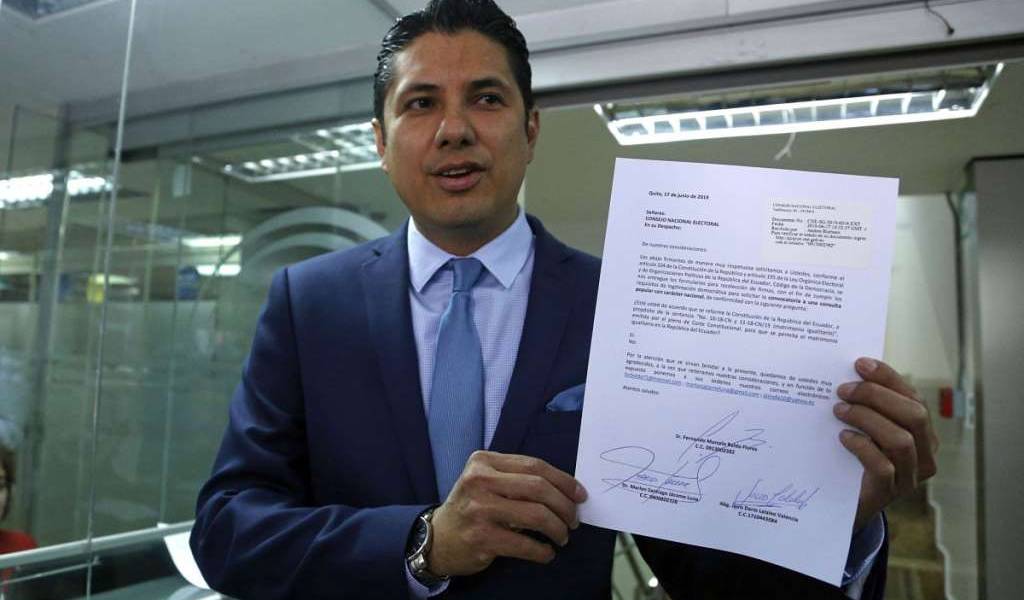 Niegan formularios de consulta sobre matrimonio igualitario