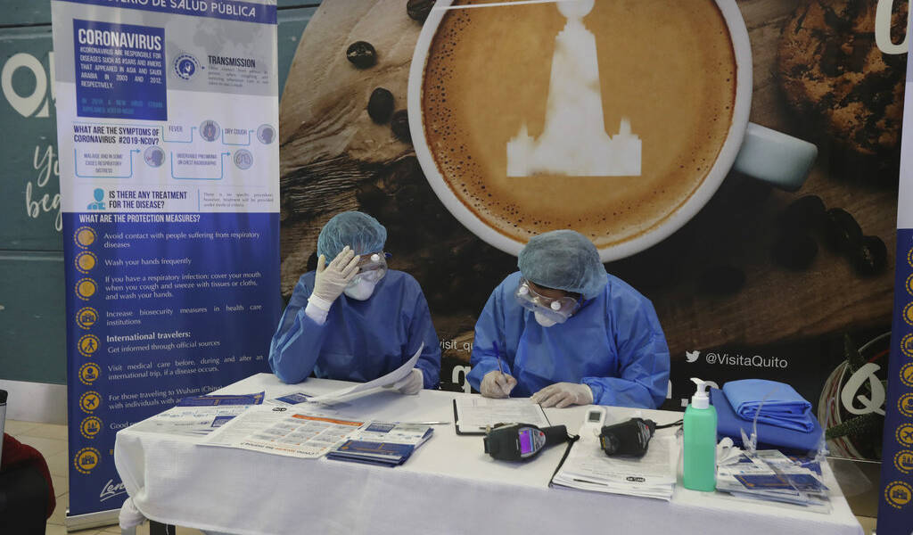 Ecuador confirma segundo foco de coronavirus y eleva a 14 los contagiados