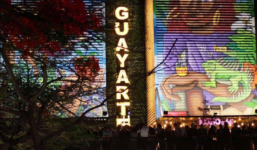 Inaugurada Plaza Guayarte, al pie del estero Salado