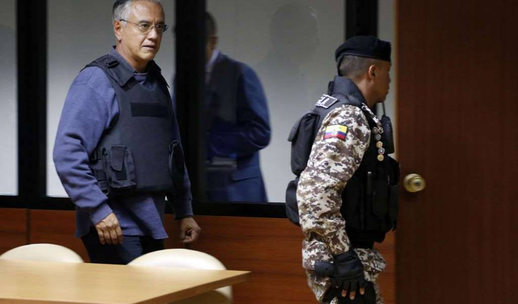 Apelación a prisión de Mera se resolverá el 3 de julio