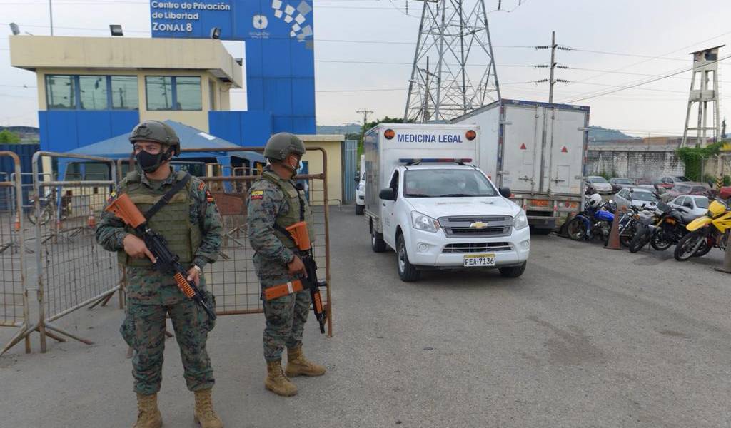 62 muertos en cárceles de Guayas, Azuay y Cotopaxi