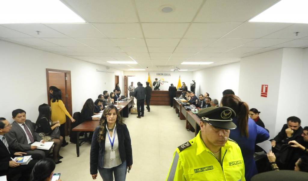 Esta tarde se reinstalará la audiencia preparatoria de juicio en caso Petroecuador