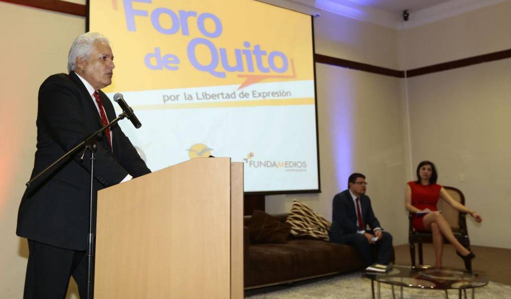 SIP dice en el foro que Ecuador tiene la &quot;peor ley mordaza de América&quot;