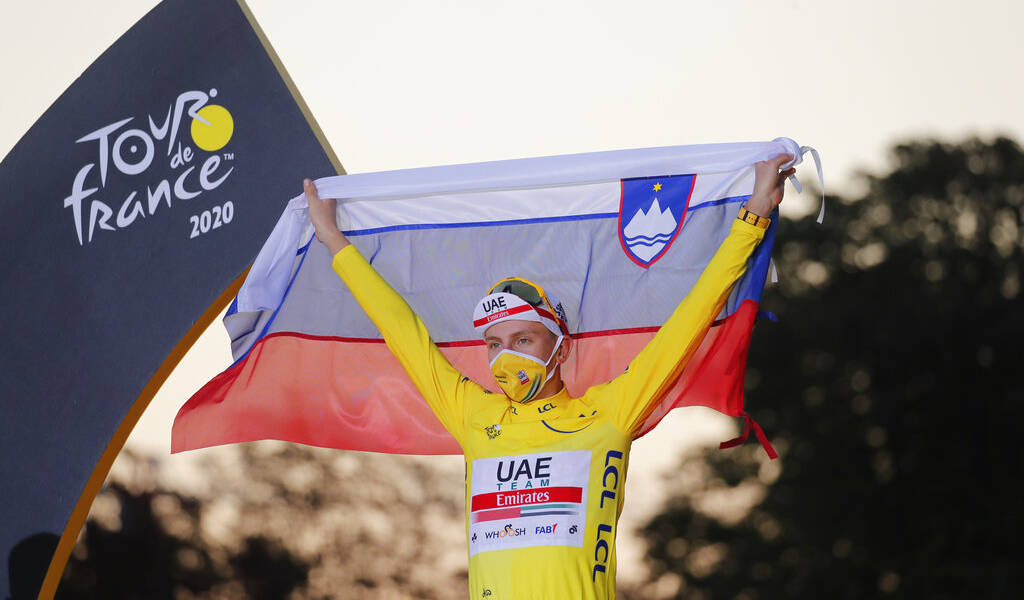 Pogacar se corona campeón en el Tour de Francia