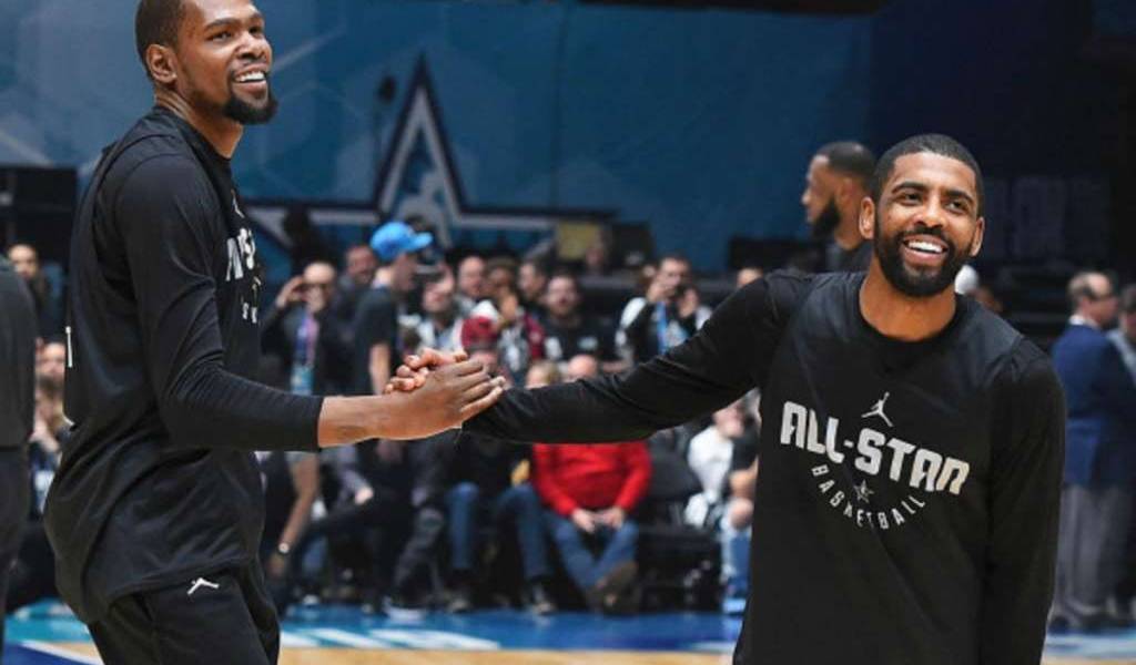 Kevin Durant y Kyrie Irving jugarán en Los Nets