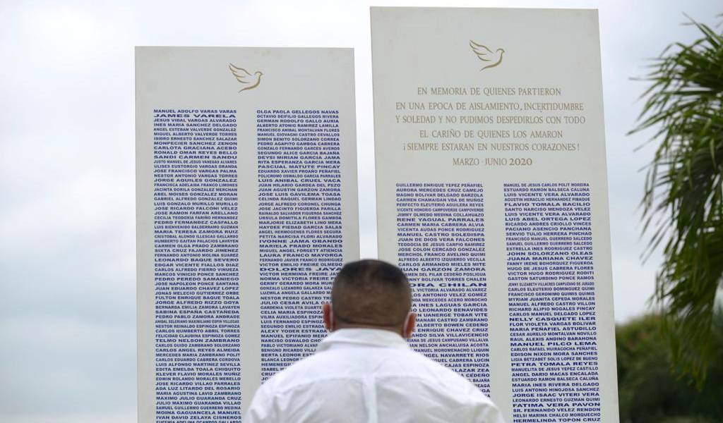 Inauguran memorial en honor a las víctimas por el COVID-19