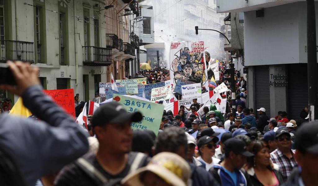 Marchas en Quito y Guayaquil para recordar el Día Internacional del Trabajo