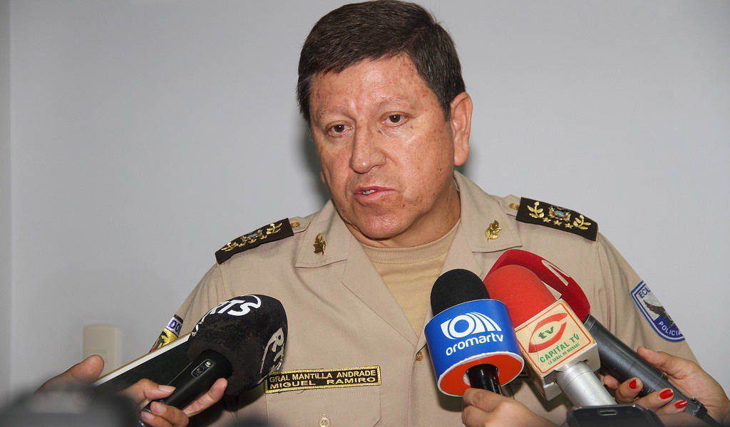 Designan a Miguel Ramiro Mantilla nuevo comandante general de la Policía
