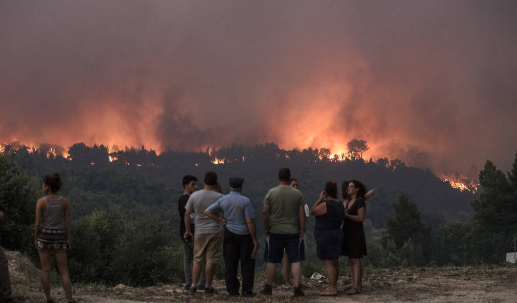 Portugal tardará días para controlar incendio forestal