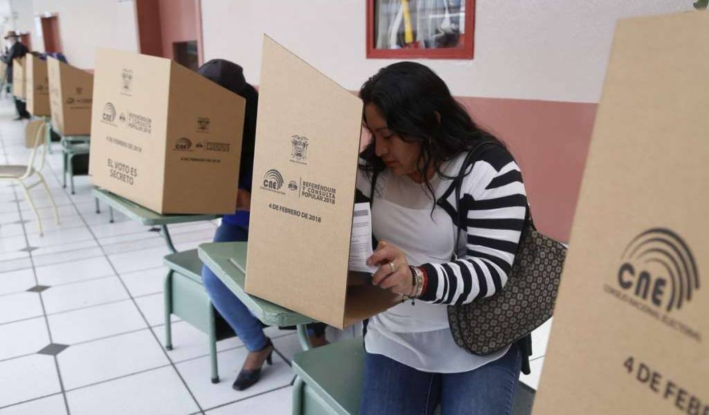 Resultados de consulta popular, en vigencia tras publicación en Registro Oficial
