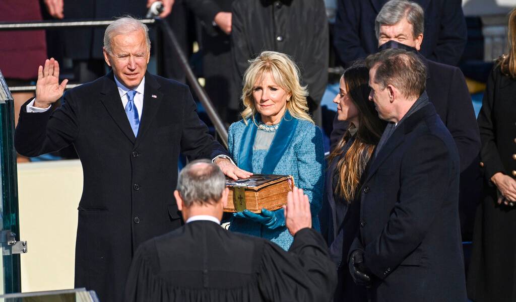 Joe Biden jura como el presidente número 46 de EE.UU.