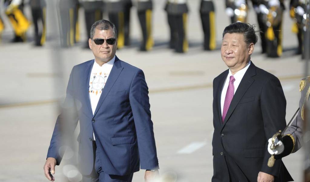 Presidente de China arribó a Ecuador para visita de Estado