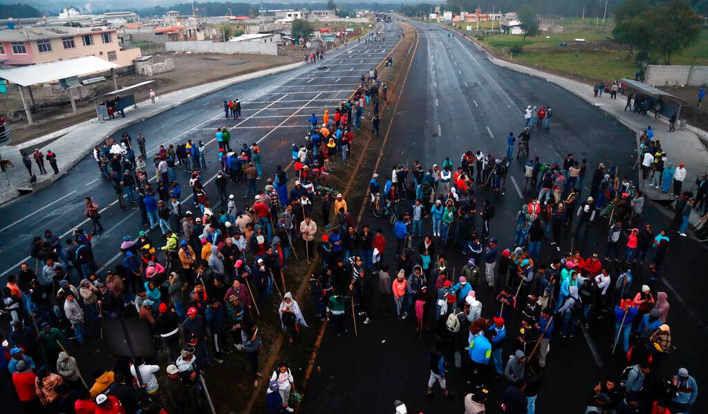 Más bloqueo de vías en quinto día de protestas