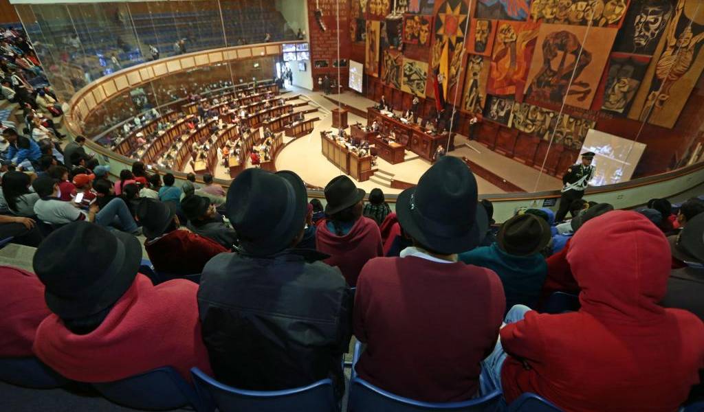 Hoy se debate Ley de Tierras, Conaie rechaza el proyecto y se declara en resistencia