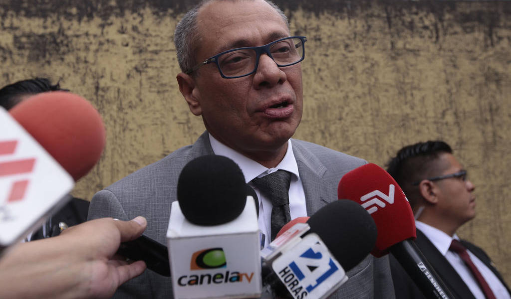 Jorge Glas rechaza vínculo con Ricardo Rivera durante sus funciones públicas