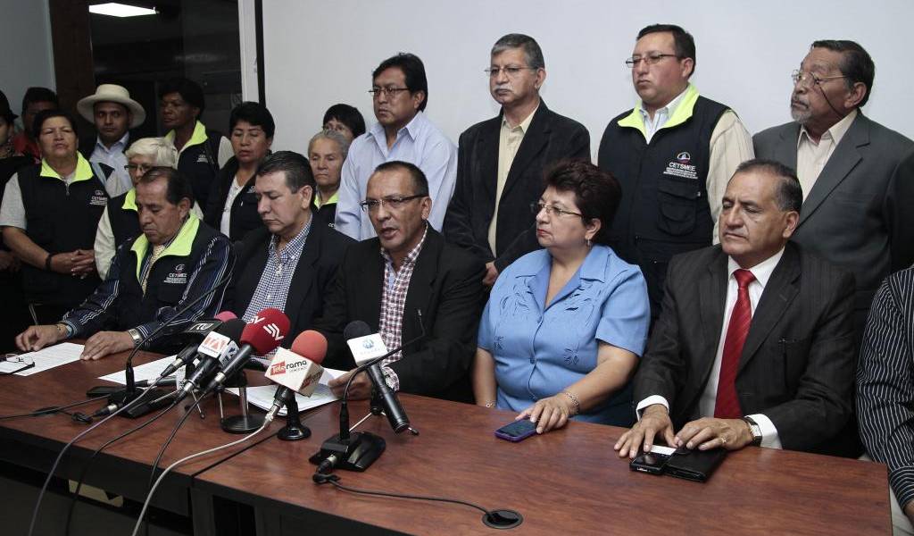Organizaciones de trabajadores y sociales respaldan diálogo nacional y no marcharán hoy