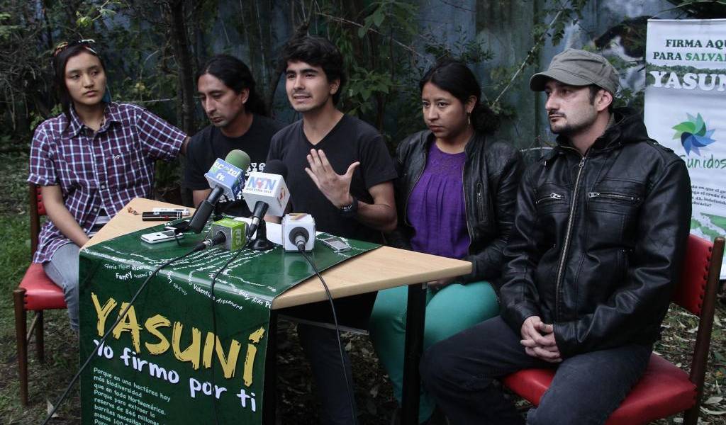 Yasunidos prepara acciones tras invalidación de firmas