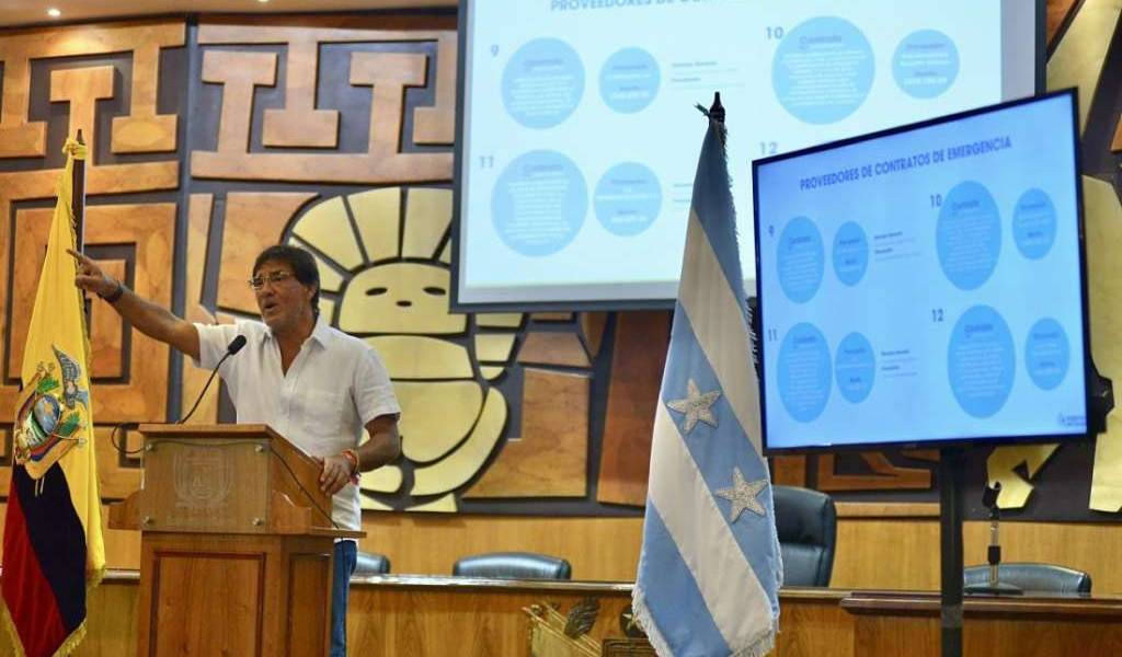 Prefecto del Guayas pide que investiguen a los hijos de su esposa