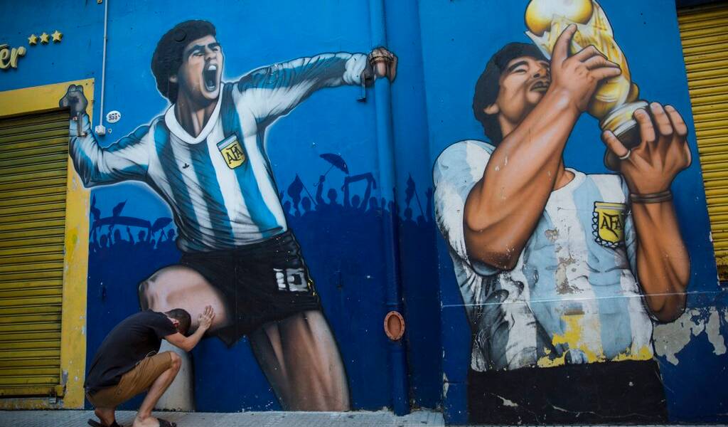 Proponen billete con rostro y gol de Maradona a los ingleses