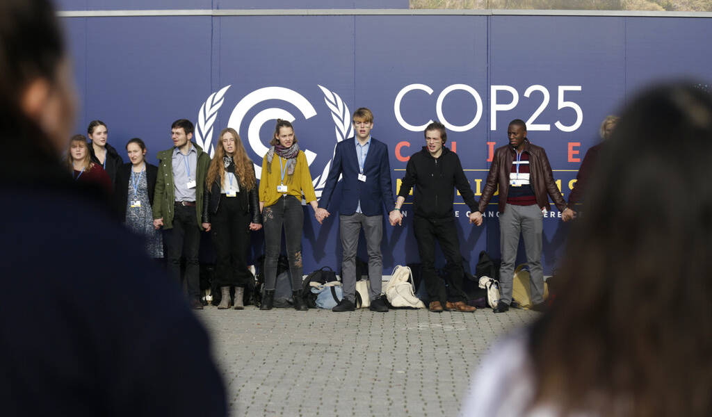 Fridays for future llama a la movilización ante una COP25 que &quot;ha fallado&quot;