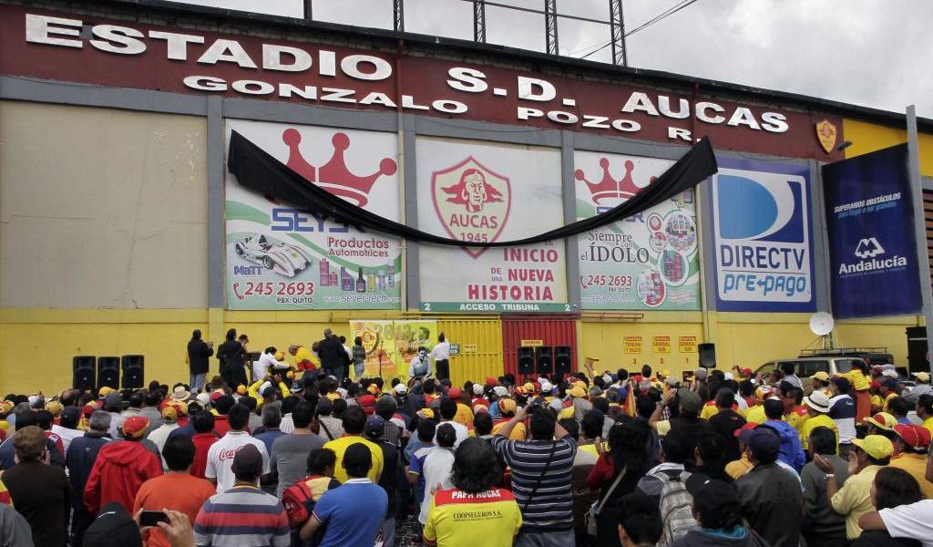 El Estadio de Aucas ya tiene nuevo nombre