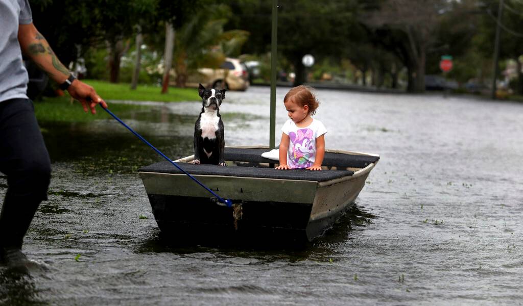 Florida lidia con inundaciones tras los aguaceros de Eta