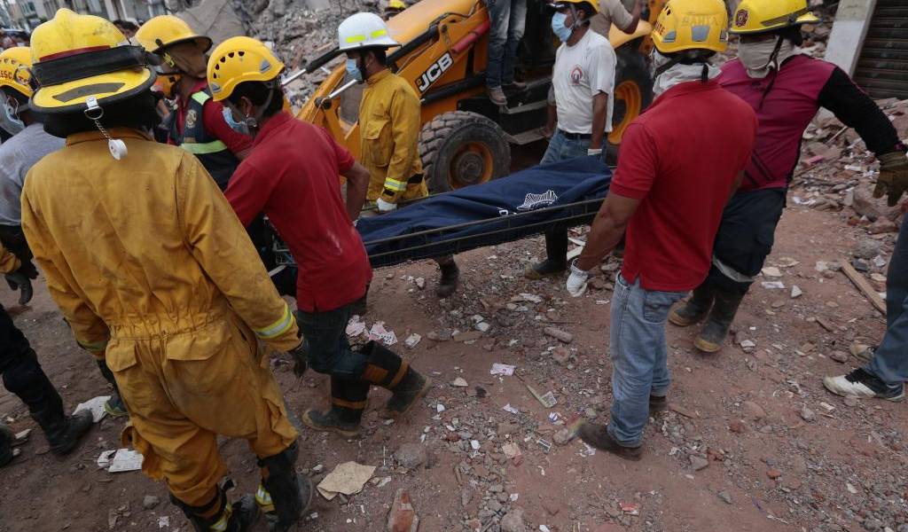 Fiscalía contabiliza en sus registros 408 fallecidos por terremoto
