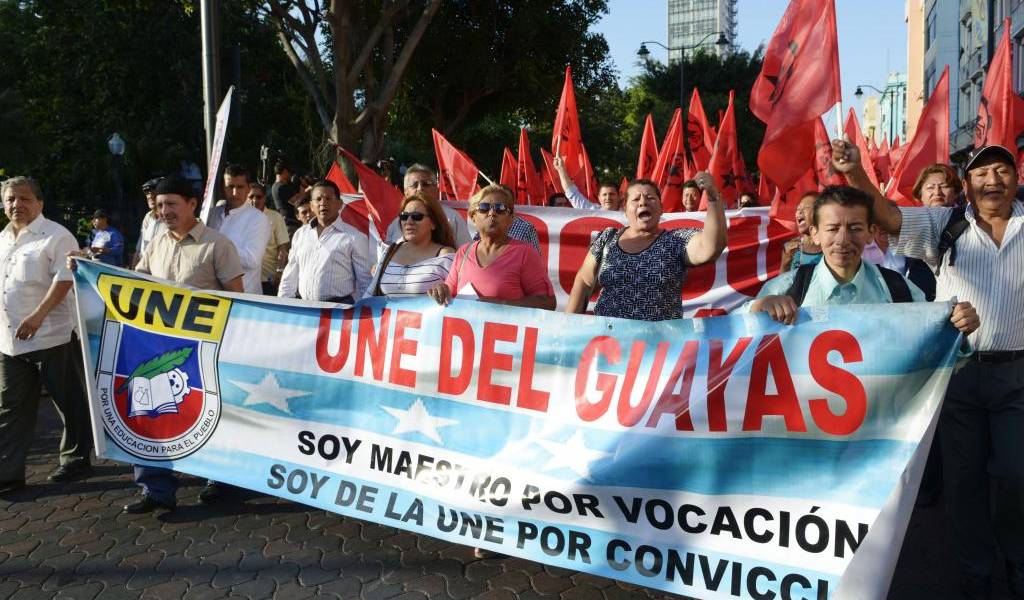 Marcha en Guayaquil tuvo una respuesta considerable