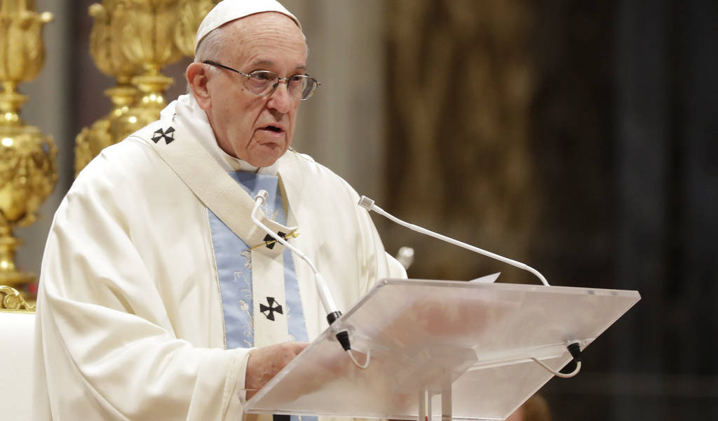 El papa Francisco inicia 2019 con una oda a la maternidad