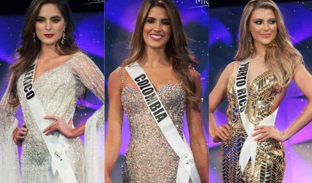 México, Colombia y Puerto Rico, entre las diez finalistas de Miss Universo